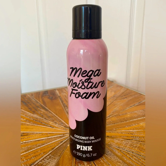 PINK Victoria's Secret Other - NWT PINK Victoria’s Secret Mega Moisture Foam Moisturizing Body Mousse